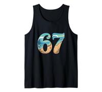 Six SSix Seven Beach Summer Waves Fun Ragazze Bambini Uomo Canotta