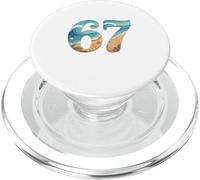 Six SSix Seven Beach Summer Waves Fun Ragazze Bambini Uomo PopSockets PopGrip per MagSafe
