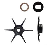 Six Star Drag - Parte metallica da 64 mm per mulinelli da pesca ABU BF7 BF8 ib7 ib8 e zenon DEEZ8 compatibili, non c'è bisogno di cambiare mandrino, include due guarnizioni di regolazione (mano