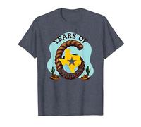 Six Years of Lone Star Divertente Regalo di Compleanno Texas Maglietta, Uomo, Pervinca, 3XL