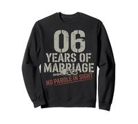 Six Years Of Marriage 6 year wedding anniversary Felpa
