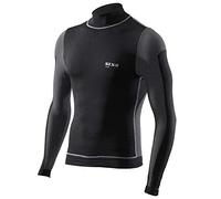 SIXS TS4 Camicia funzionale, nero, taglia L per maschi