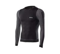 SIX2 Black Carbon-XL, T-Shirt ml Windshell Unisex Adulto