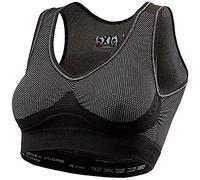 SIX2 Black XL, Reggiseno Sportivo Carbon Underwear Unisex Adulto