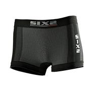 SIX2 Boxer Carbon Underwear Black Carbon - M