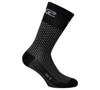 Sixs short logo socks black grey