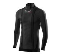 Maglia Lupetto Intima Tecnica Termica Bambino Sixs K-TS3 Nero Carbon 10 ANNI