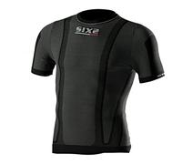 SIX2 T-Shirt MC Kids CARBON-8Y Unisex Bambino, Black Carbon, 8Y