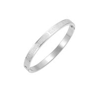 SIXDUTON Bracciale Islamico Ayatul Kursi per Donne, Musulmane Corano Allah Bangles, Bracciale Calligrafico Arabo Islam Eid Ramadan Gioielli Regali per Donne e Uomini (Ovale-Argento)
