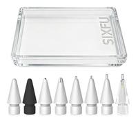 SIXFU 8 stili di punte per Apple Pencil, punte multiple durevoli per Apple Pencil Pro Tips per Apple Pen/USB-C/1a/2a generazione, accessori compatibili con punte per matita iPad