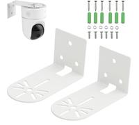SIXHAOBU 2pcs Supporto Telecamera Staffa Universale Montaggio su Palo Verticale Staffa di Montaggio a Parete Accessori per Montaggio Telecamera Universale a Forma di L per Telecamera