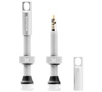 Sixpack Racing - Tubeless Ventile 44mm - Valvola per bicicletta 44 mm chrome
