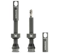 Sixpack Racing - Tubeless Ventile 44mm - Valvola per bicicletta 44 mm dark titanium