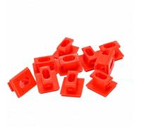 SIXRUN 10 Pezzi di Clip per Rivestimento Interno del Cruscotto in Plastica Set di Anelli di Tenuta per Clip per Cruscotto in Plastica OEM 51458266814 per la Sostituzione del Pannello Interno 323Ci