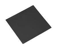 SIXRUN 100x100x2mm Pad Termico per CPU Pad Raffreddamento CPU Ad Alta conducibilità Termica in Silicone per Raffreddamento CPU GPU 1.2w Fino a 2.0w Non Conduttivo Morbido e Tagliabile (BLACK)