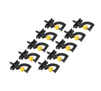 SIXRUN 30 Ugelli di Raffreddamento Irrigatore Atomizzatore in Plastica per Il Paesaggio del Giardino degli Allevamenti di Bestiame (Spruzzo Rotante Tipo G)