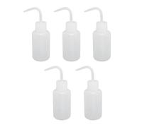 SIXRUN 5 Pezzi Flacone Spray, Flacone di Lavaggio da Laboratorio Sigillato con Scala per Misurare il Liquido per Amanti delle Piante, Lavoratori di Laboratorio (150 ml)