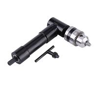 SIXRUN Accessorio per Trapano Ad Angolo Retto, Adattatore a 90 Gradi per Mandrino Esonagono da 8mm per Trapani Elettrici, Mandrino da 1mm-10mm, Coppia 25N.m, Adatto a Spazi Ristretti