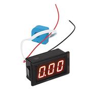 SIXRUN Amperometro DC 50A, Sensore Hall LED Display Digitale Corrente, | Precisione Elevata 1%±2 Parole, Design a Foro Passante per Misurazione Non Invasiva, Alimentazione 4-30V, Rilevamento
