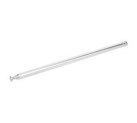 SIXRUN Antenna a Stelo di Rame 7 Sezioni 970mm Aereo Full Channel per | Materiale di Rame, Robusto e Durevole, Lunghezza Estesa 38.2in, Compatto Facile Installazione, Segnale Stabile su Tutti i