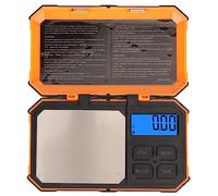 SIXRUN Bilancia Digitale per Gioielli con Display LCD Retroilluminato per Cereali, Erbe, Monete, Scala Grammi Multifunzionale 500g 0,01g 5 Modalità Unità per la Creazione di Gioielli