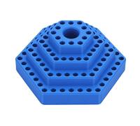 SIXRUN Bit Organizer Portaoggetti in PLA a Forma di Scala da 103 Fori | Compatibile con Sgancio Rapido da 1/4 di Pollice, Contiene Punte Pentalobe con Scanalatura Esagonale, per L'uso in Garage