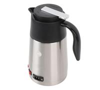 SIXRUN Bollitore Viaggio per Riscaldamento per Auto, Scaldacqua D'acqua Ad Alta 24 V 200 W 1,3 Litri in Acciaio Inossidabile Caffettiera Caldo Bollente per Camion Rimorchio per