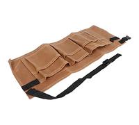 SIXRUN Borsa Porta Attrezzi da Giardino Regolabile Multitasca Impermeabile per attività All'aperto Grembiule Unisex da 25,4 X 10,2 Pollici (Colore del suolo)