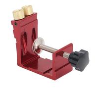 SIXRUN Borse -Dübel -Loch Kit di Tasca in Alluminio in Alluminio in per il Trattamento del Legno, Posizionamento Rapido per un Trattamento Preciso del Legno