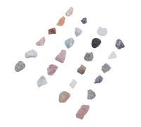 SIXRUN Calendario per Il Conto alla Rovescia di Natale in Pietra, Calendario Dell'avvento Interattivo, Pietra Rocciosa, Giocattolo per Appassionati di Geologia, Adulti e Bambini, con 24 Minerali