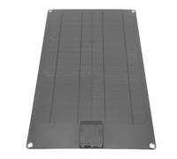 SIXRUN Caricatore di Mantenimento Solare, Kit Pannello Solare Monocristallino da 30 W con Controller Intelligente, Mantenitore Batteria 12 V, Uscita USB, Telaio Flessibile in Pet per Auto, Barca,