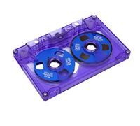 SIXRUN Cassetta Vuota, Vintage da Bobina a Bobina in Metallo ABS, 50 Minuti per la Registrazione e la Riproduzione di Musica