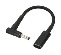 SIXRUN Cavo Adattatore USB C a Slim Tip 100W, 4.0x1.35mm | Scocca in lega di alluminio, conversione di ricarica intelligente PD, laptop con porte 4.0x1.35, backup per ufficio di