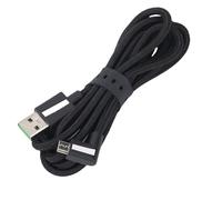 SIXRUN Cavo da USB A A USB C Cavo Dati C Intrecciato Connettori Rinforzati per Trasferimento Ad Alta velocità 3.0 da 5,9 Piedi con Fascia di Stoccaggio per Microfono X Configurazione Home Office
