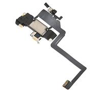 SIXRUN Cavo Flessibile per Altoparlante Auricolare, Materiale ABS Metallico, Sostituto per Altoparlante Auricolare per Telefono IOS 11, Sensore di prossimità e Cavo Flessibile per Microfono