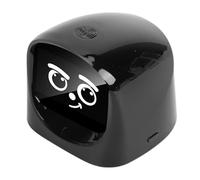 SIXRUN Compagno di Cruscotto Emotivo del Robot per Auto AI con funzionalità Interattive per Viaggi Divertenti in Famiglia, PET 2,52x2,48x2,17 Pollici, 1 unità (BLACK)