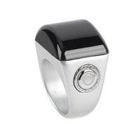 SIXRUN Contatore Intelligente Ricaricabile Ad Anello, Contatore Digitale Tasbih Impermeabile IP67 con Batteria da 40mAh per Preghiera Islamica Musulmana, Uomini e Donne (22MM)