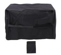 SIXRUN Coperchio a Piastra Elettrica a Griglie Superiore Piatto, a Prova di Polvere a Prova di Acqua 600D PVC, Copertura della Piastra da Tavolo Nera per Casa