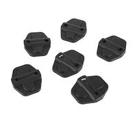 SIXRUN Copertura della Serratura della Portiera dell'auto per Gladiator JT, Materiale ABS Nero, Installazione Semplice, Protegge le Serrature delle Porte, Adatta per JL JLU Rubicon