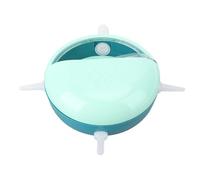 SIXRUN Cucciolo di Latte -Feeder Anti -bloat Multiplages in Plastica per Gattini per Animali Domestici, Pulire il Latte Facile Concha per più Famiglie di Animali Domestici (BLUE)