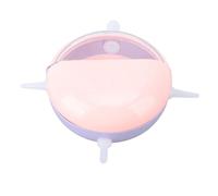 SIXRUN Cucciolo di Latte -Feeder Anti -bloat Multiplages in Plastica per Gattini per Animali Domestici, Pulire il Latte Facile Concha per più Famiglie di Animali Domestici (PINK)