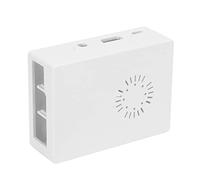 SIXRUN Custodia Protettiva Custodia Protettiva in ABS con Fori di Dissipazione del Calore Guscio Senza Sbavature, Polvere e Blocco dell'acqua per 3 Modelo B+ Home Lab Setup (WHITE)