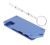 SIXRUN Custodia Ultra Sottile in Lega di Alluminio per W, Guscio Protettivo Antipolvere con Design Antiscivolo e Facile Accesso all'installazione, Kit di Accessori Fai-da-te per Creativi e (BLUE)