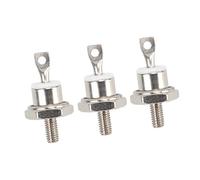 SIXRUN Diodo Generatore Robusto in Metallo 3 Pezzi Installazione Semplice per la Riparazione ZX40 12 Diodo Dinamo 40A Adatto per gli Appassionati del Fai da Te (Polo Positivo)