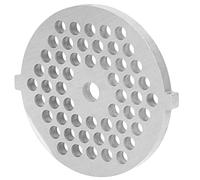 SIXRUN Disco Tritacarne Accessorio per Tritacarne di Precisione Base in Ferro Lama in Acciaio Al Carbonio, Sostituzione Migliorata per Efficienza per, Adatto per Macinare Ripieni, Peperoni e