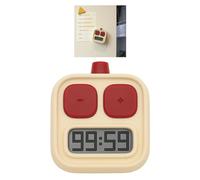 SIXRUN Display LCD Timer da Digitale Simpatico Timer Portatile per il Conto Alla Rovescia a Forma di Robot per Cucinare DC 3V
