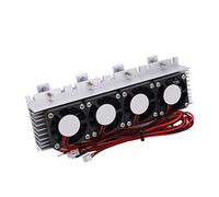 SIXRUN Dispositivo di Raffreddamento Termoelettrico a 4 Chip da 12 V, Efficiente Dispositivo di Refrigerazione a Semiconduttore per il Raffreddamento di Piccoli Spazi, a Basso Rumore, Completa i