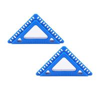 SIXRUN Dottore di Taglio in Plastica Design Preciso per gli Specialisti della Carpenteria 2 PC per Telai delle Porte e Finestra Blu