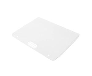 SIXRUN Elegante Borsa Portfolio Artistica in Materiale PP con Design a Bottoni per Dipinti e Riviste, 23,2x17,7x1,2 Pollici, Facile da Trasportare e Adatta per Studenti D'arte