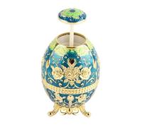 SIXRUN Elegante Porta Stuzzicadenti Materiale in Lega Interno Dispenser per Stuzzicadenti in PP per Uso Alimentare Tipo di Pressatura per per Sala da Pranzo Cucina